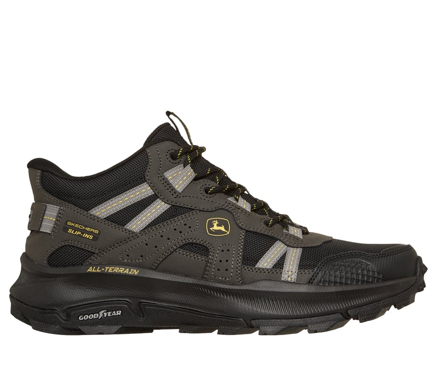 John Deere: Skechers Slip-ins Equalizer 5.0 Trail - Row Crop, BLACK, fullimage number 0