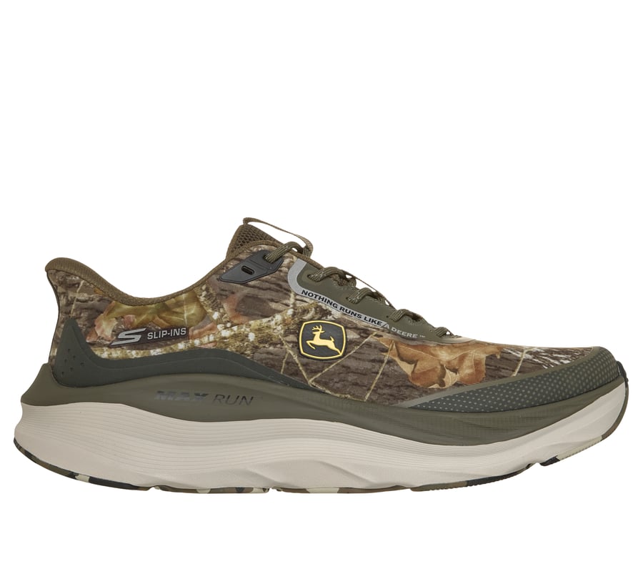 Skechers Slip-ins John Deere Waterproof: Max Run - Terran, OLIVE / MULTI, fullimage number 0