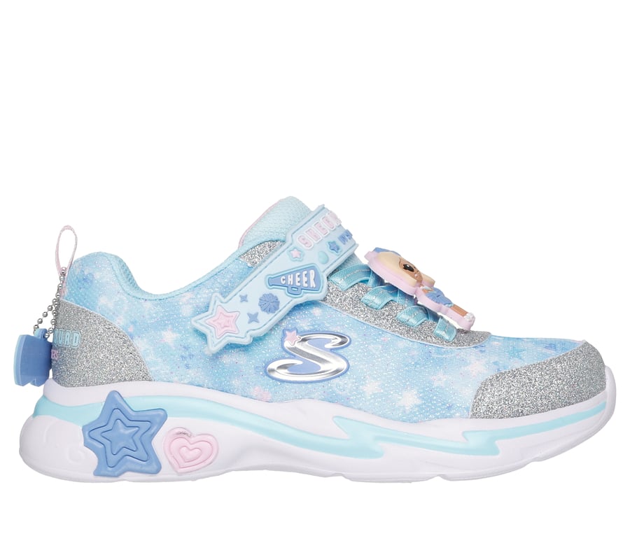 Snuggle Sneaks - Skech Squad, SILVER / MULTI, fullimage number 0
