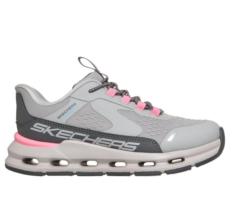 Skechers Slip-ins: Glide-Step   - Vista Lane, GRAY / PINK, fullimage number 0