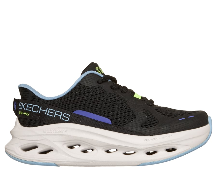 Skechers Slip-ins: Max Cushioning Glide-Step - Smooth Soles, NOIR / BLEU, fullimage number 0
