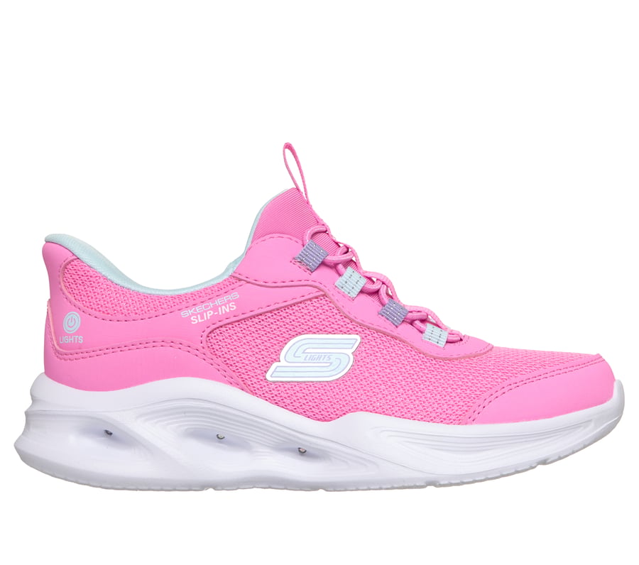 Skechers Slip-ins S-Lights: Sola Glow - Neon Dash, ROSA / MULTICOR, fullimage number 0