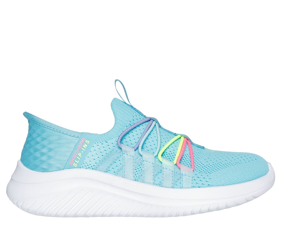 Skechers Slip-ins: Ultra Flex 3.0 - Bungee Fun, AQUA / MULTI, fullimage number 0