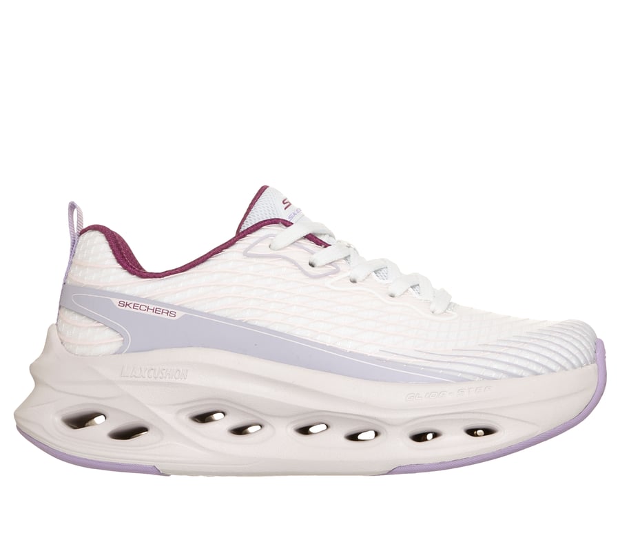 Skechers Slip-ins: Max Cushioning Glide-Step - Easy Stride, WHITE / LAVENDER, fullimage number 0