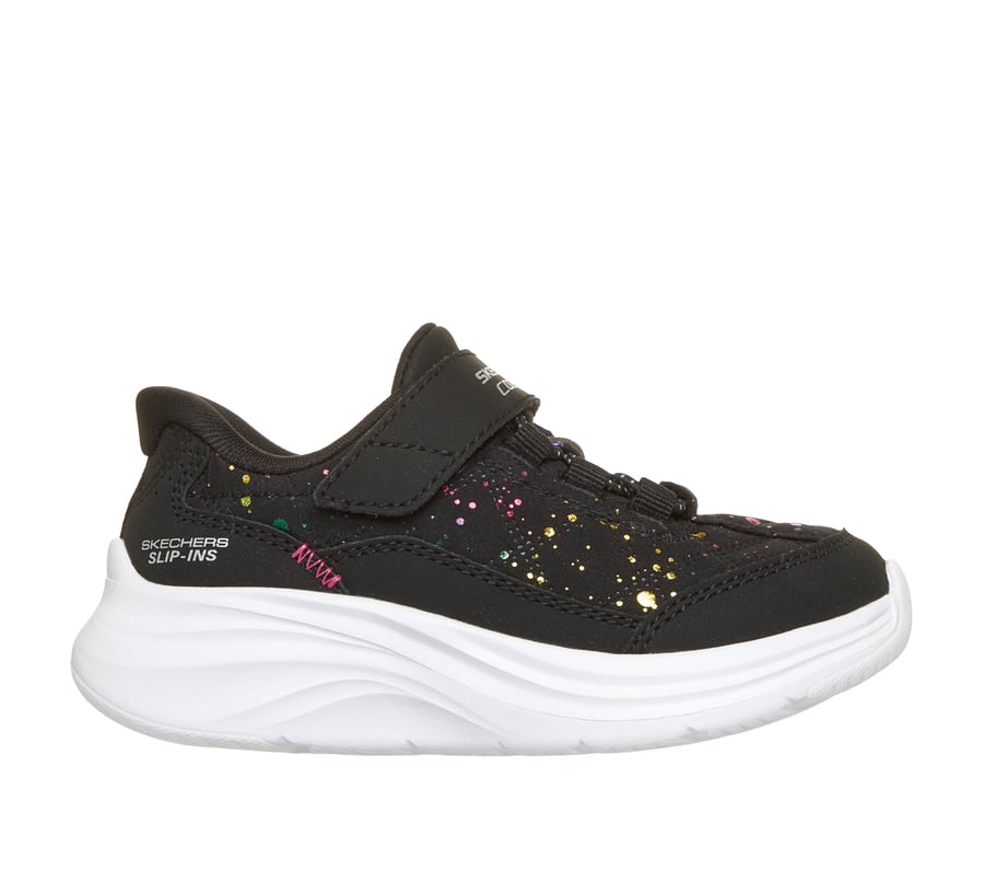 Skechers Slip-ins: Comfy Sprints - Cozy Fit Colordrip, BLACK / MULTI, fullimage number 0