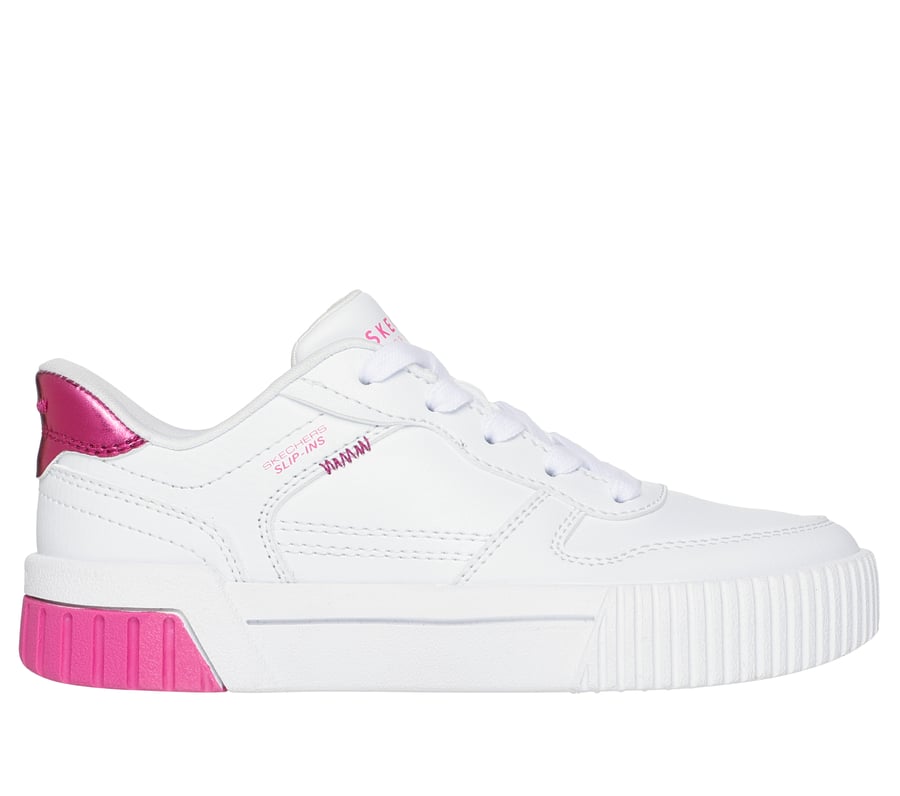 Skechers Slip-ins: Jade - Metallic Springs, WHITE / PINK, fullimage number 0