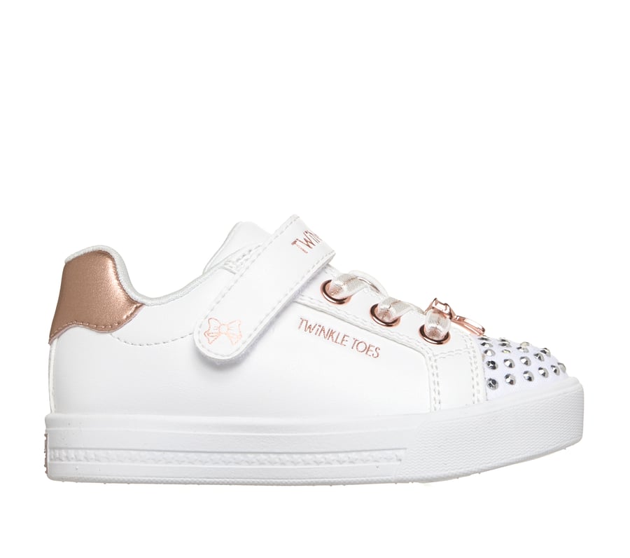 Twinkle Toes: Twinkle Star, WHITE / ROSE GOLD, fullimage number 0