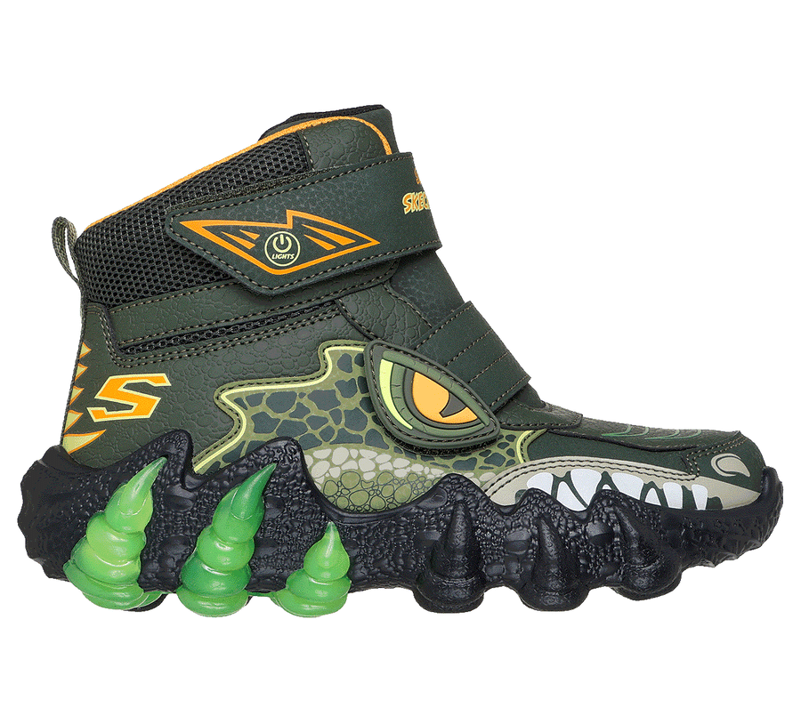 S-Lights: Skech-O-Saurus Lights 2.0 - Arctic Dino, OLIVE, fullimage number 0