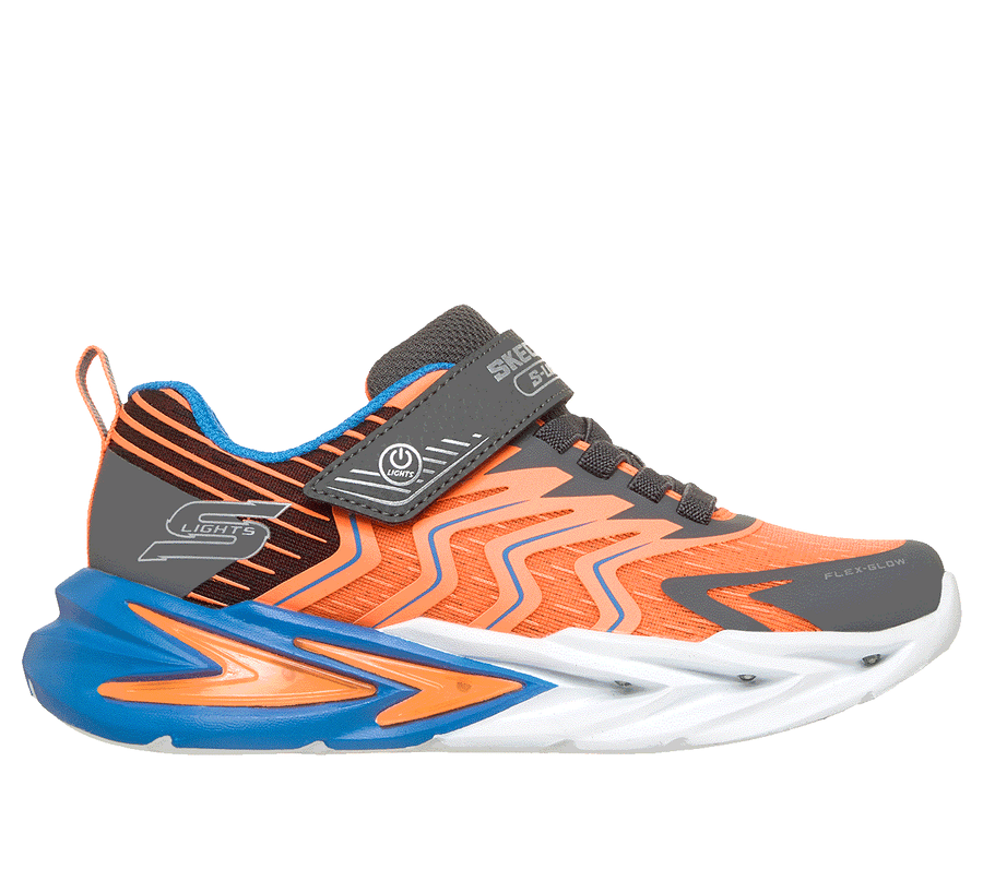 S-Lights: Flex-Glow Ultra - Prism-Pacer, CHARCOAL / ORANGE, fullimage number 0
