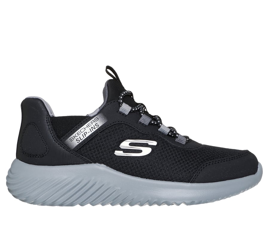 Skechers Slip-ins: Bounder - Brisk-Burst, BLACK / CHARCOAL, fullimage number 0