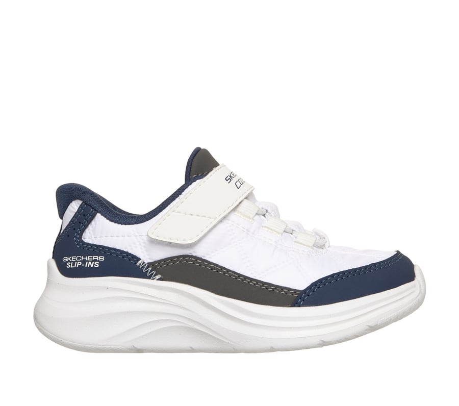 Skechers Slip-ins: Comfy Sprints - Cozy Fit, WHITE / NAVY, fullimage number 0