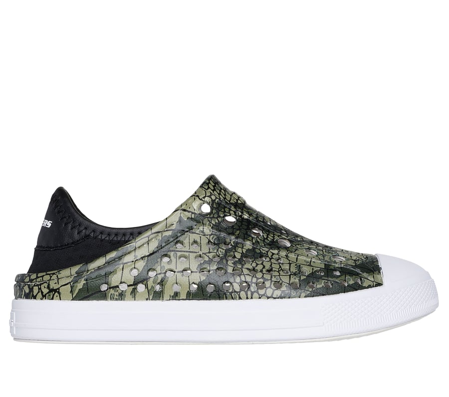 Guzman Steps - Reptile Splash, GREEN / BLACK, fullimage number 0