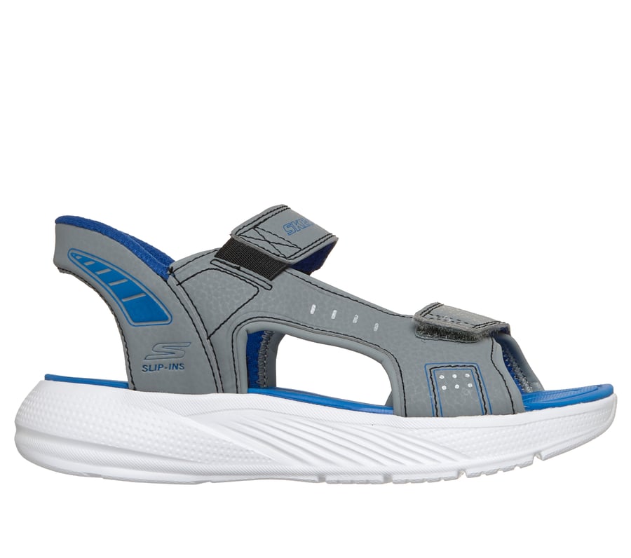 Skechers Slip-ins: Microspec-Splash - Hydro Ease, GRAY / BLUE, fullimage number 0