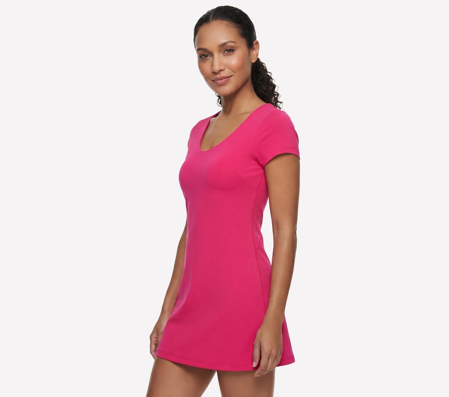 mini hot pink cocktail dress Shop the Evelyn Hot Pink Mini Dress - Stylish & Trendy