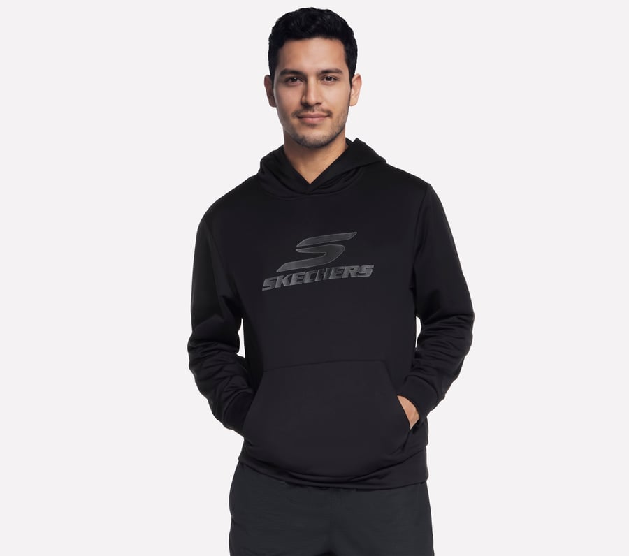 SkechTech Rally Hoodie, BLACK, fullimage number 0