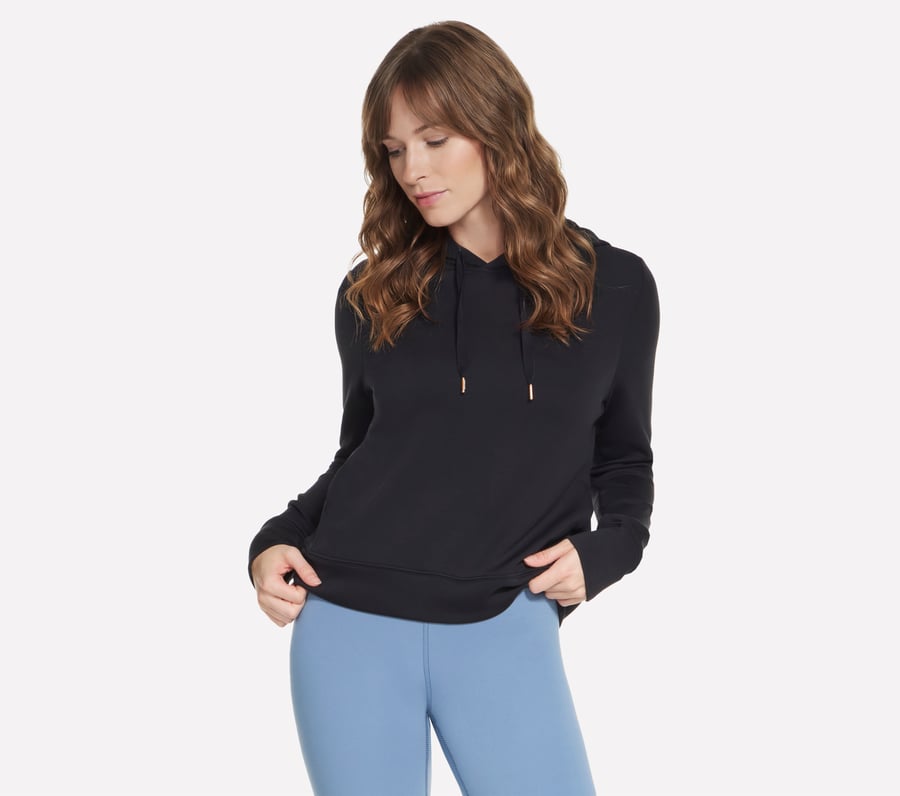 Cozy Luxe Hoodie, BLACK, fullimage number 0