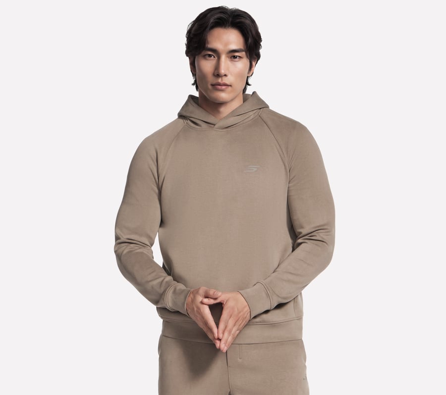 SKECHCLOUD Elevate Hoodie, BROWN / NATURAL, fullimage number 0