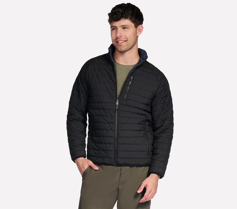 GO SHIELD Altitude Reversible Jacket, NOIR / VERT-LIME, fullimage number 0