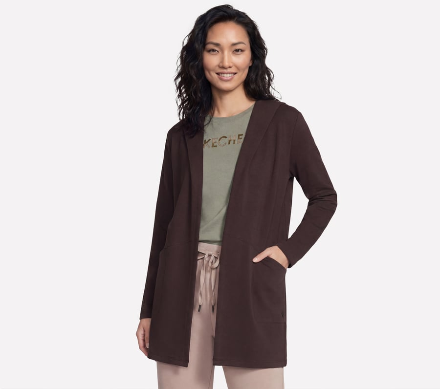 Cozy Luxe Restful Hoodigan, BRUN, fullimage number 0