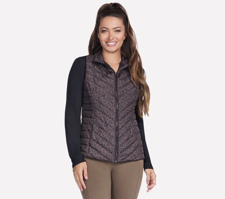 On-the-GO Luxe Vest, CHEETAH, fullimage number 0