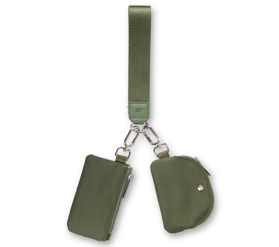 Keychain Double Pouch, OLIVE, fullimage number 0
