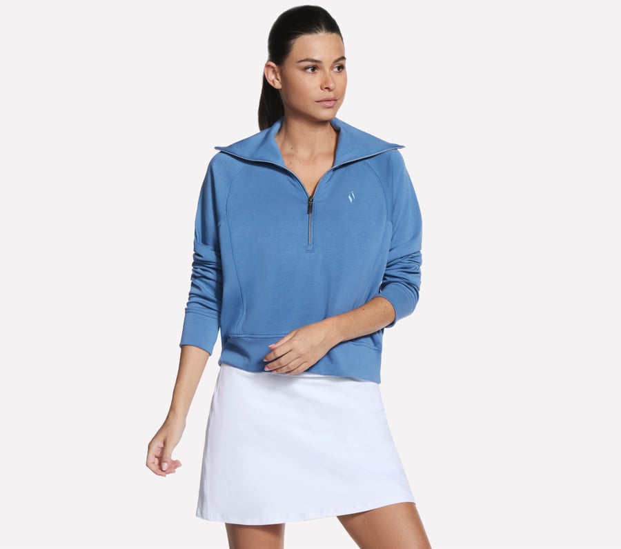 SKECHLUXE Elevate 1/4 Zip, POSEIDON, fullimage number 0