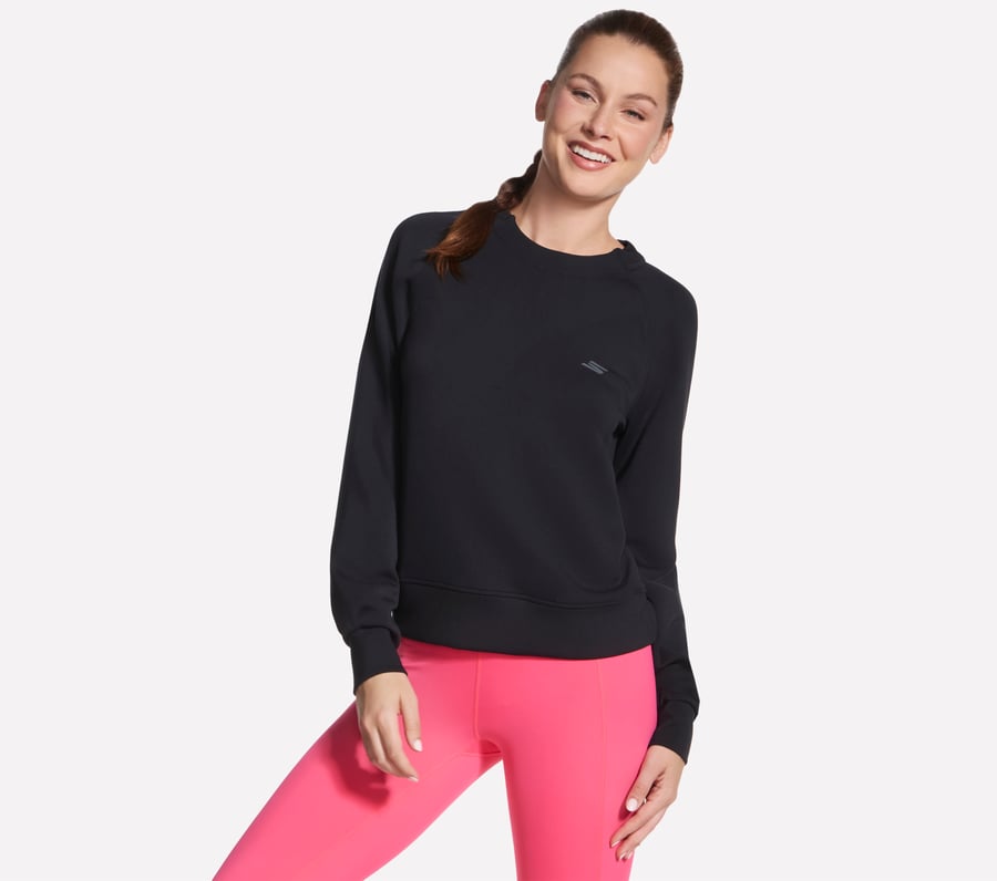 SKECH-SWEATS Performance Crew, BLK, fullimage number 0