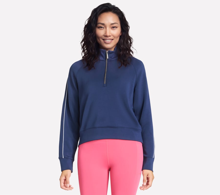 Cozy Luxe 1/4 Zip, NAVY, fullimage number 0
