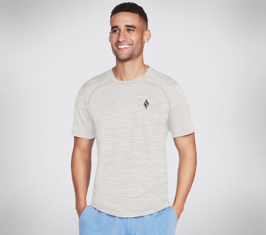 スケッチャーズ アパレル オン ザ ロード Tシャツ（USサイズ）, グレー, fullimage number 0