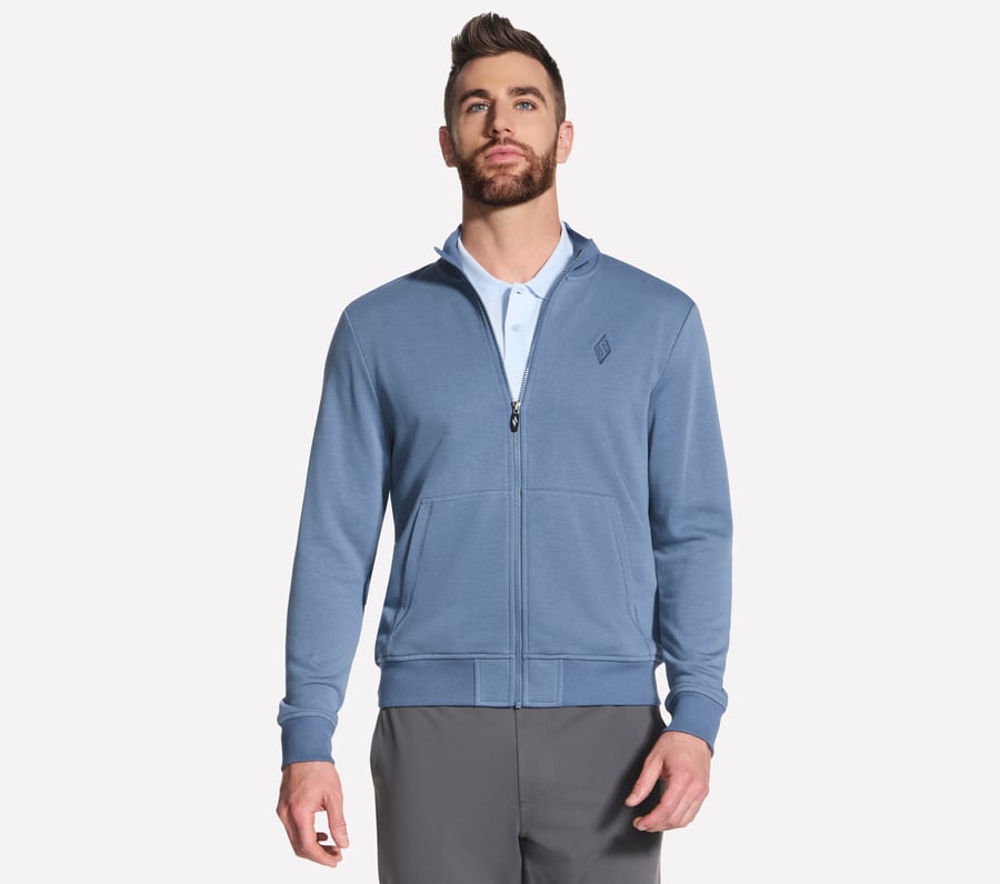 スケッチャーズ フードレス フーディ ゴーウォーク エブリウェア ジャケット（アジアサイズ）, DEN, fullimage number 0