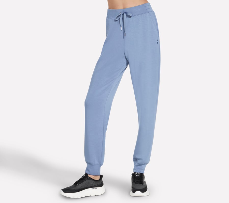 Cozy Luxe Jogger, BLANC / BLEU, fullimage number 0