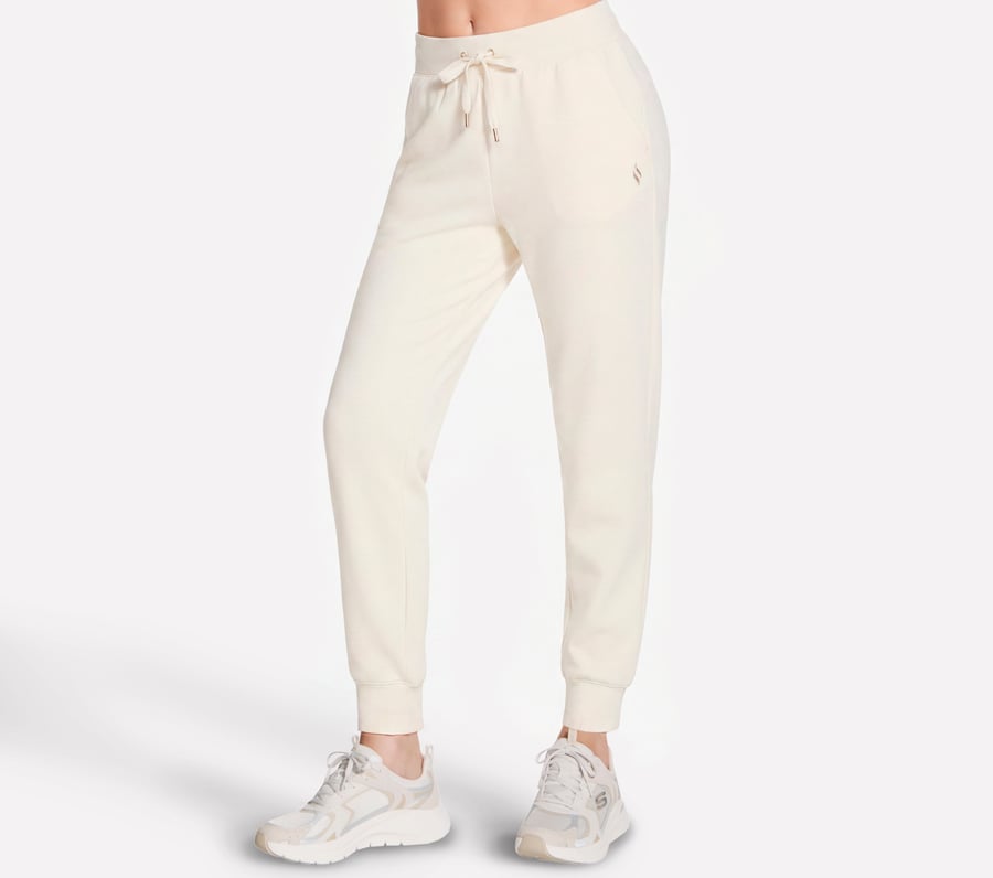 Skechers Slip-ins Cozy Luxe Pant, OFF WHITE / MAUVE, fullimage number 0