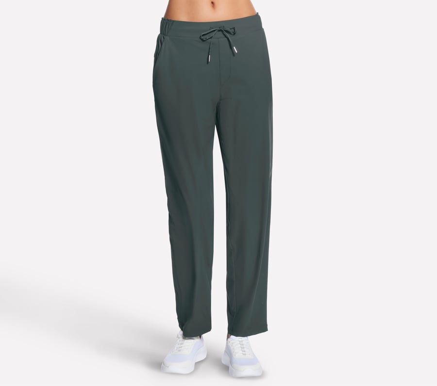 Skechers Slip-ins Destination Ankle Pant, VERT / NOIR, fullimage number 0