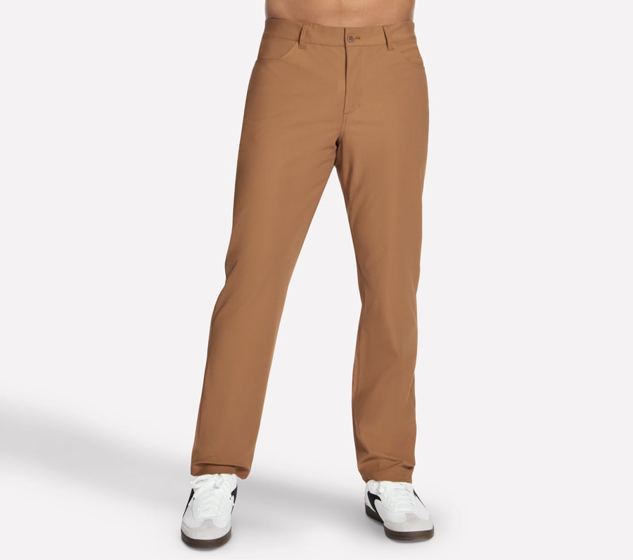 Premium 5 Pocket Pant Classic, CHOCOLATE / TAN, fullimage number 0