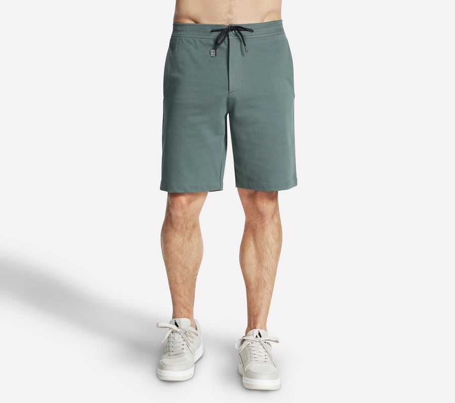 Tech Twill Short, GREEN / BLACK, fullimage number 0