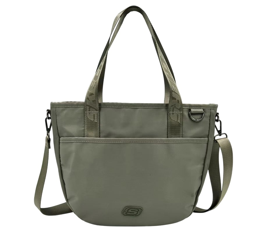 Shopper D-Ring Pocket Bag, OLIVE, fullimage number 0