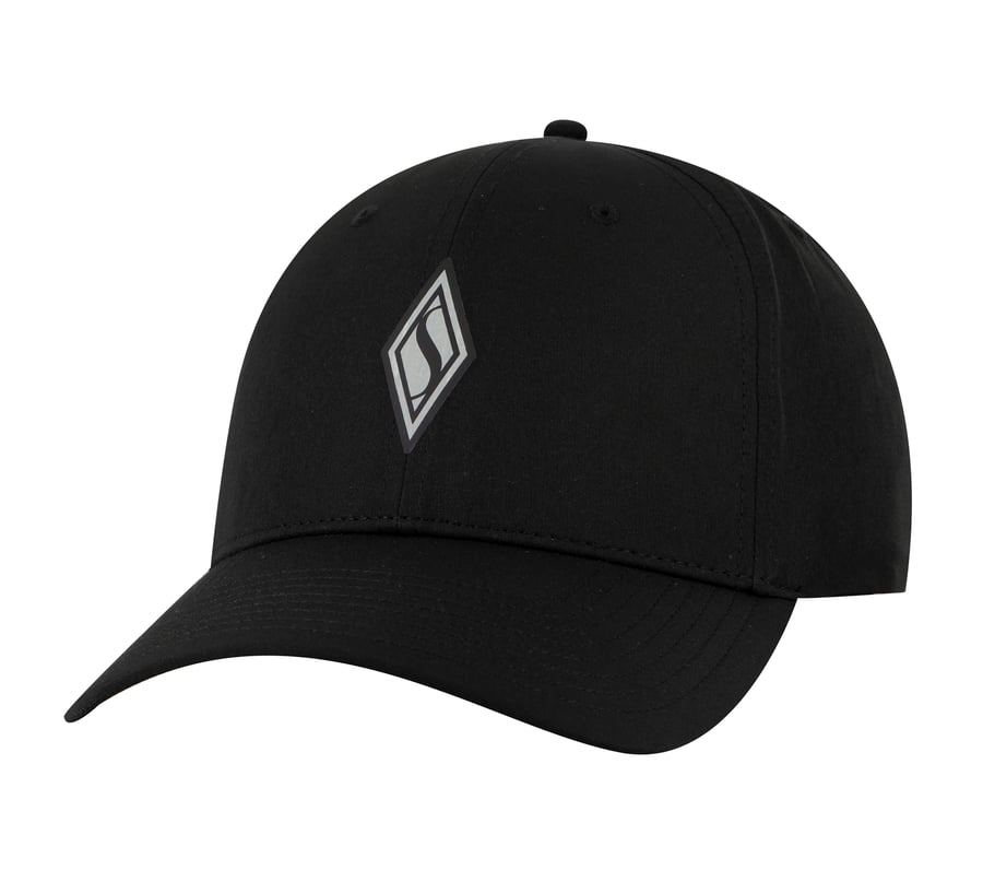 SKECHWEAVE Diamond Snapback Hat, BLACK, fullimage number 0