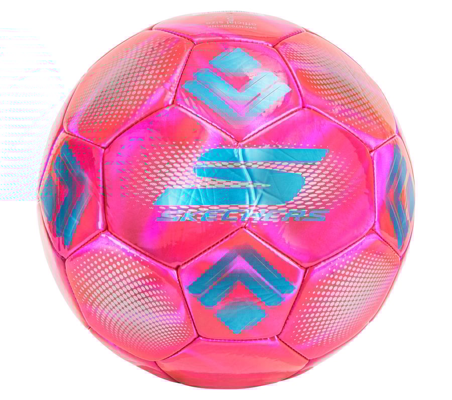 Hex Dusted Size 5 Soccer Ball, PINK, fullimage number 0