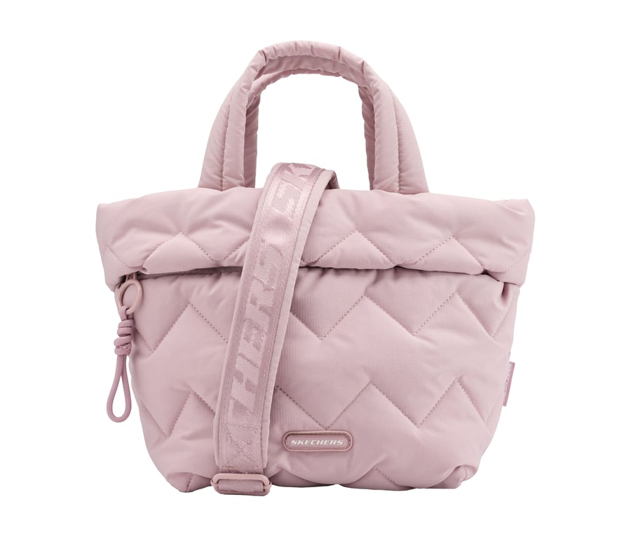 Quilted Mini Tote Bag, PINK, fullimage number 0