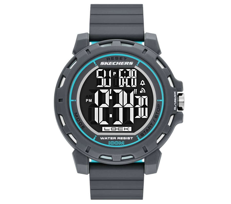 Skechers Slip-ins: Newkirk Watch, GRAY / BLUE, fullimage number 0