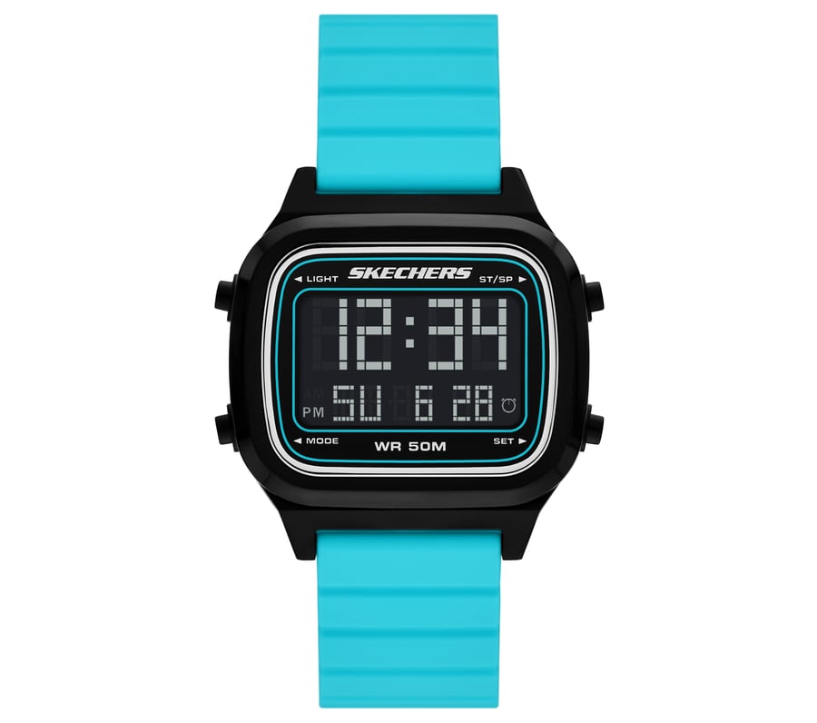 Skechers Slip-ins: Fiske Watch, BLUE / AQUA, fullimage number 0
