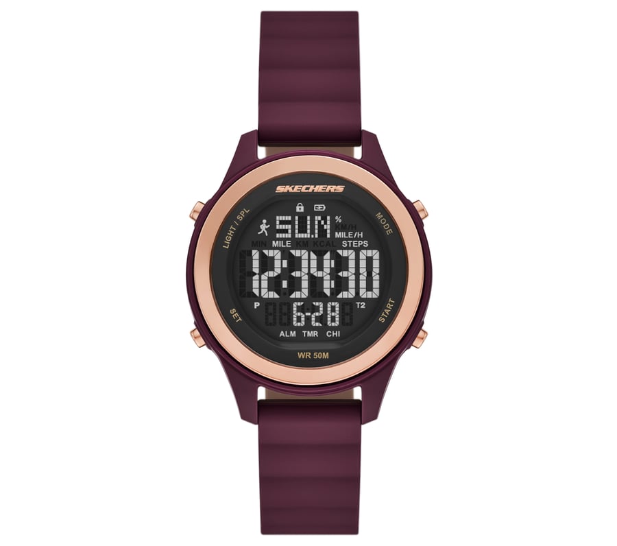 Skechers Slip-ins: Fairhaven Watch, PLUM, fullimage number 0