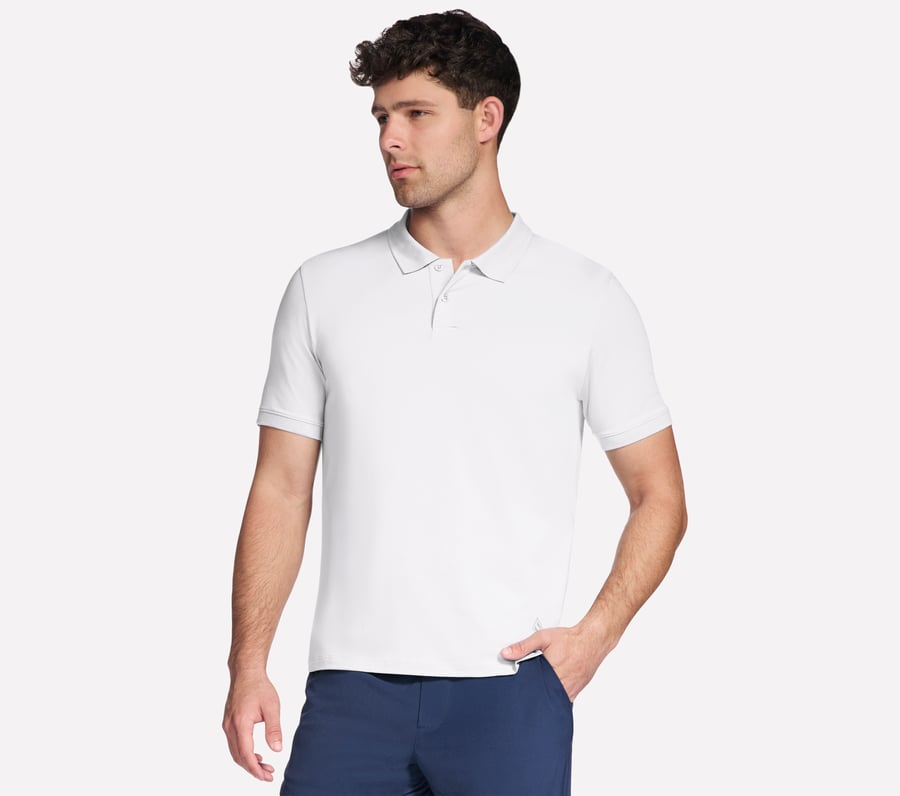 Signature Pima Polo, WHITE, fullimage number 0