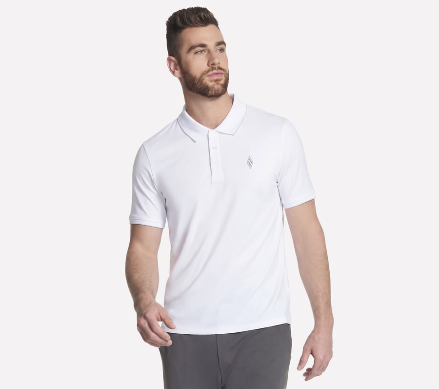 Skechers Off Duty Polo, BLANC, fullimage number 0