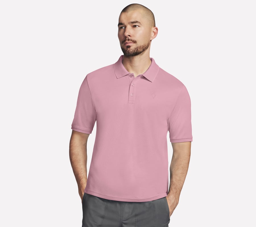 Skechers Off Duty Polo, GRIS / ROSE, fullimage number 0