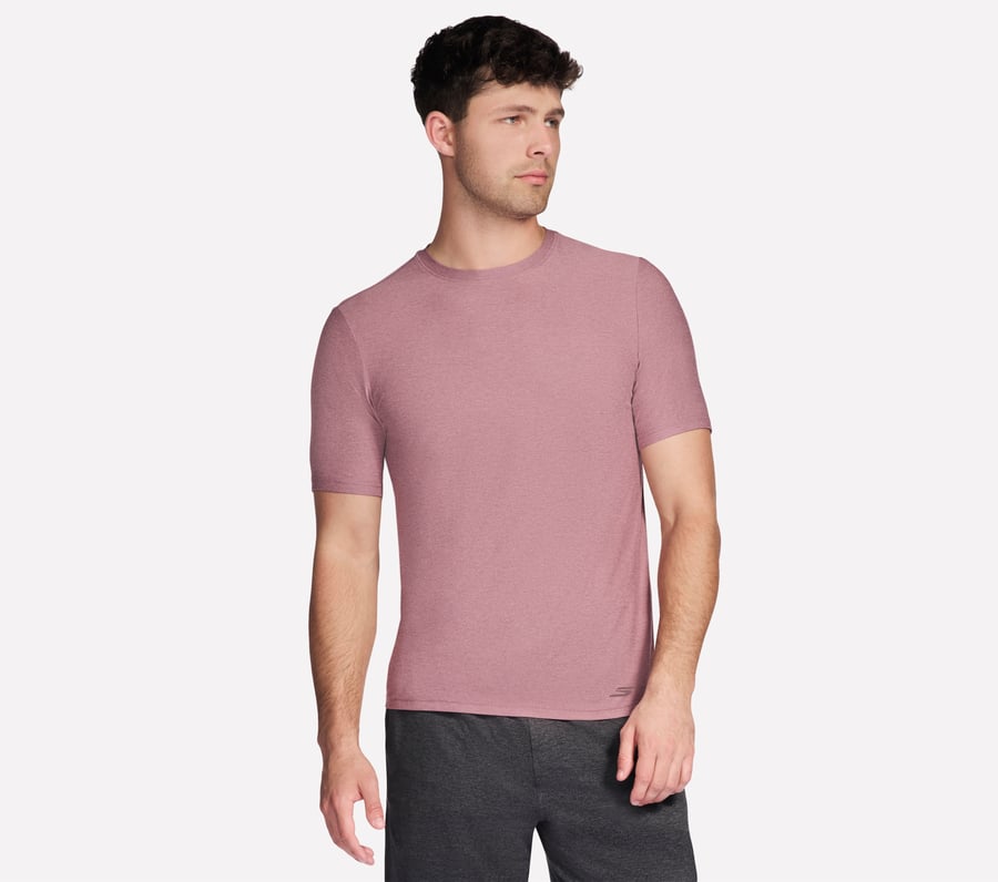 GO DRI All Day Tee, GRIS / ROSE, fullimage number 0