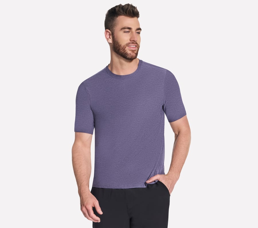 GO DRI All Day Tee, PURPLE / TEAL, fullimage number 0