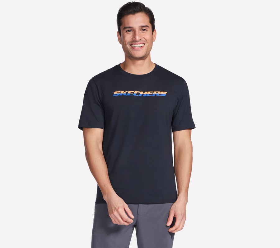 Heritage Short Sleeve Tee, SCHWARZ, fullimage number 0