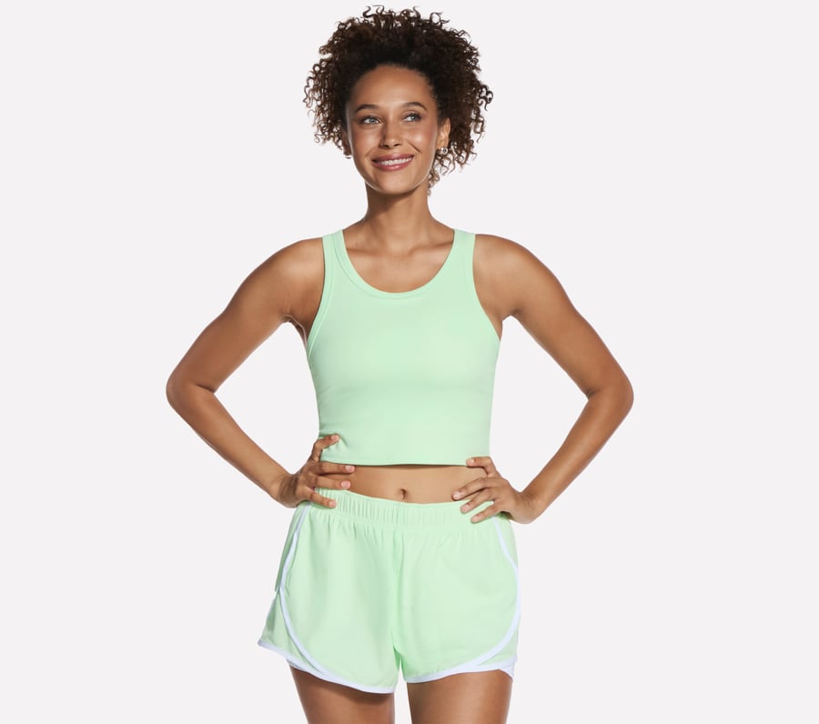 Ace Performance Tank, GRAY / LIME, fullimage number 0