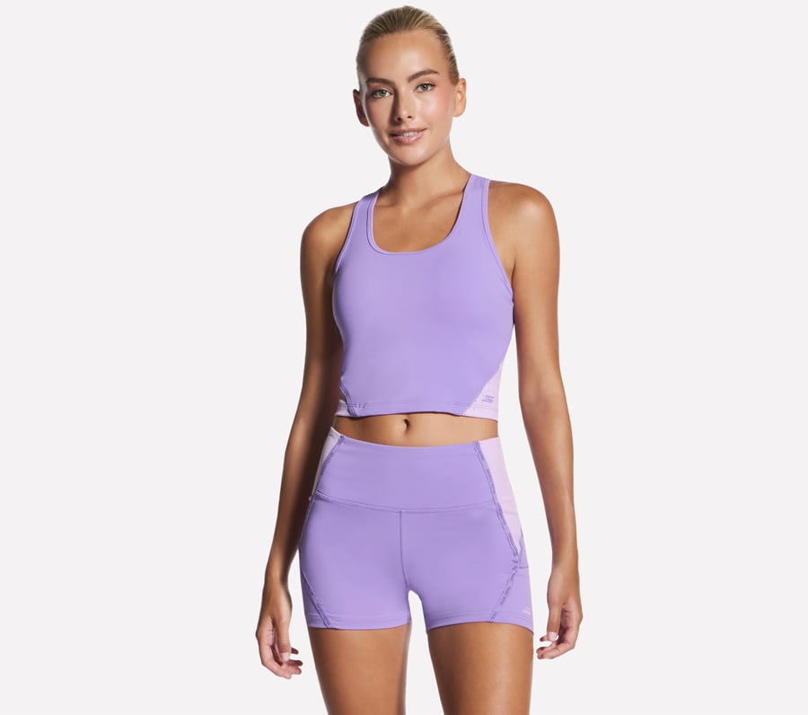 Ace Blocked Tank, VIOLET / CORAIL, fullimage number 0